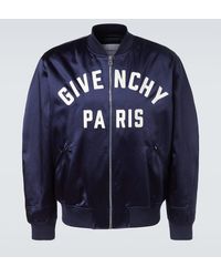 Givenchy - Logo Bomber Jacket – - Lyst