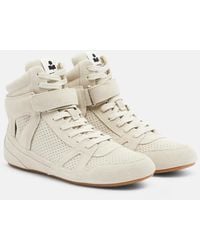 Isabel Marant - Senny Suede High-Top Sneakers - Lyst