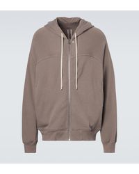 Rick Owens - Cotton Jersey Hoodie - Lyst