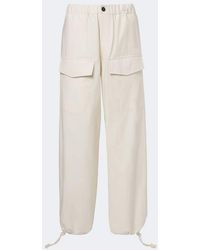 JW Anderson - Cotton-Blend Wide-Leg Pants - Lyst
