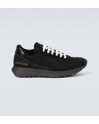 Common Projects - Baskets Track Classic en daim - Lyst