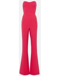 Safiyaa - Jumpsuit Immie in crepe - Lyst
