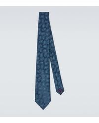 Charvet - Corbata De Jacquard De Seda - Lyst