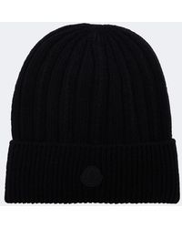 Moncler - Virgin Wool Beanie - Lyst