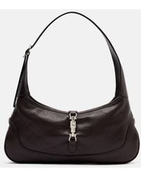 Gucci - Jackie Slim Small Leather Shoulder Bag - Lyst