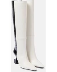 Jacquemus - Les Bottes Bisou Leather Knee-high Boots - Lyst