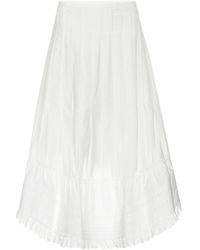 see by chloe midi skirt