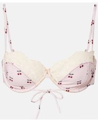 Montce - Lena Printed Bikini Top - Lyst