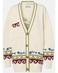 ALÉMAIS - Bath House Cotton Cardigan - Lyst