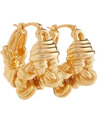 Bottega Veneta 18kt Gold Vermeil Earrings - Metallic