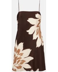 SIR. - Floral Silk Satin Slip Dress - Lyst