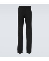 Dolce & Gabbana - Wool-blend Straight Pants - Lyst