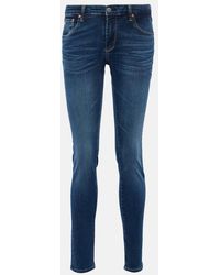 AG Jeans - Legging Low-Rise Skinny Jeans - Lyst