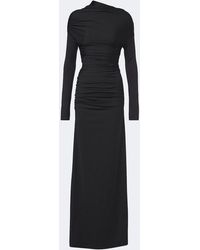 Victoria Beckham - Draped Jersey Gown - Lyst