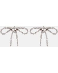 Balenciaga - Archive Ribbon Embellished Earrings - Lyst