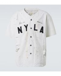 Greg Lauren - Painter Cotton Shirt - Lyst