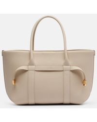 Loro Piana - Ghiera Small Leather Shopper - Lyst