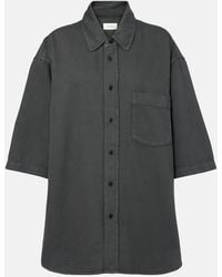 Lemaire - Oversized Denim Shirt - Lyst
