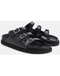 Birkenstock - Florida Leather Sandals - Lyst