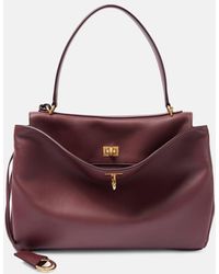 Balenciaga - Tote Rodeo Medium Aus Leder - Lyst