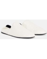 KHAITE - Slip-Ons Banks Aus Leder - Lyst