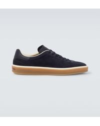 Loro Piana - Tennis Walk Suede Sneakers - Lyst