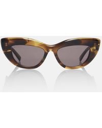 Gucci - Double G Cat-Eye Sunglasses - Lyst