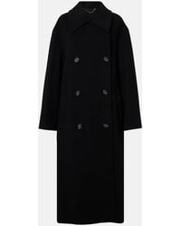 TOTEME - Double-Breasted Wool-Blend Coat - Lyst