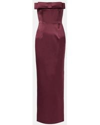 The New Arrivals Ilkyaz Ozel - Robe Sisu Aus Satin - Lyst