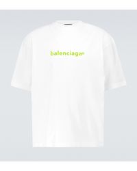 Balenciaga T-Shirt New Copyright - Weiß