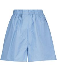Frankie Shop Shorts Lui aus Baumwolle - Blau