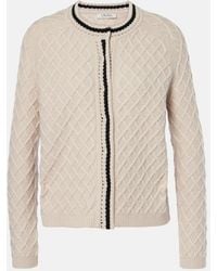 Max Mara - Baviera Wool And Cashmere Cardigan - Lyst
