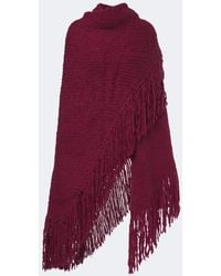Gabriela Hearst - Lauren Fringed Knitted Cashmere Shawl - Lyst