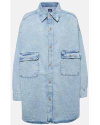 AG Jeans - Oversized Denim Jacket - Lyst