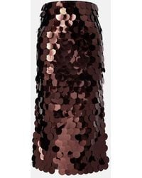 ROKSANDA - Sequined Midi Skirt - Lyst