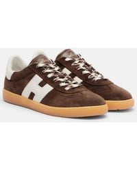 Hogan - Cool Suede Sneakers - Lyst
