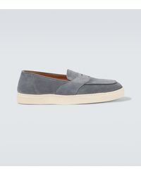 George Cleverley - Joey Ii Suede Loafers - Lyst