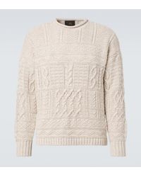 RRL - Cotton And Linen Sweater - Lyst