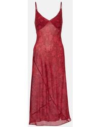 Dries Van Noten - Floral Slip Dress - Lyst