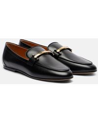 Tod's - Barretta Leather Loafers - Lyst