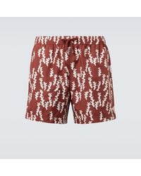 ZEGNA - Printed Swim Trunks - Lyst
