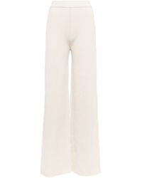 High-waisted tailored trousers JOSEPH en coloris Blanc élégants et chinos Pantalons décontractés élégants et chinos JOSEPH Femme Pantalons décontractés 