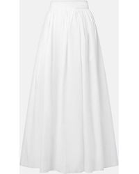 Adriana Degreas - Cotton Maxi Skirt - Lyst