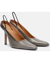 Calvin Klein - Suki Leather Pumps - Lyst
