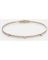 STONE AND STRAND - Liquid 14Kt Bracelet With Diamonds - Lyst