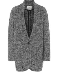 Étoile Isabel Marant Chaqueta Backal de tweed - Gris