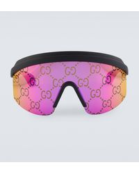 Gucci - GG Mask Sunglasses - Lyst