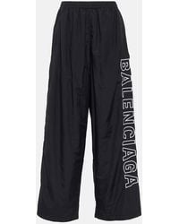 Balenciaga - Pantalones deportivos con logo - Lyst