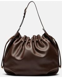 Zimmermann - Halcyon Large Leather Bucket Bag - Lyst