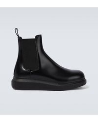 Alexander McQueen - Oversized Sole Chelsea Boots - Lyst